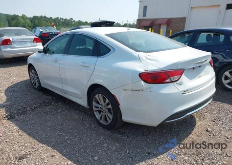 2016 Chrysler 200 Limited z USA, uszkodzony, nr VIN 1C3CCCAB3GN131981